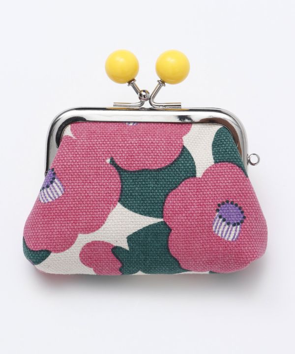 HANA KOROMO - Floral Small GAMAGUCHI Purse - Ametsuchi