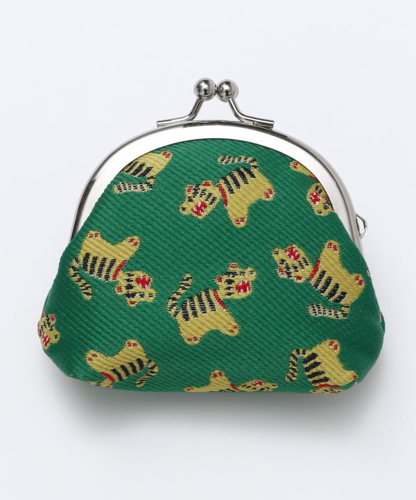 NIPPON MINGEI - Small GAMAGUCHI Kiss Lock Purse - Ametsuchi