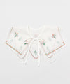 Flower Embroidered Collar