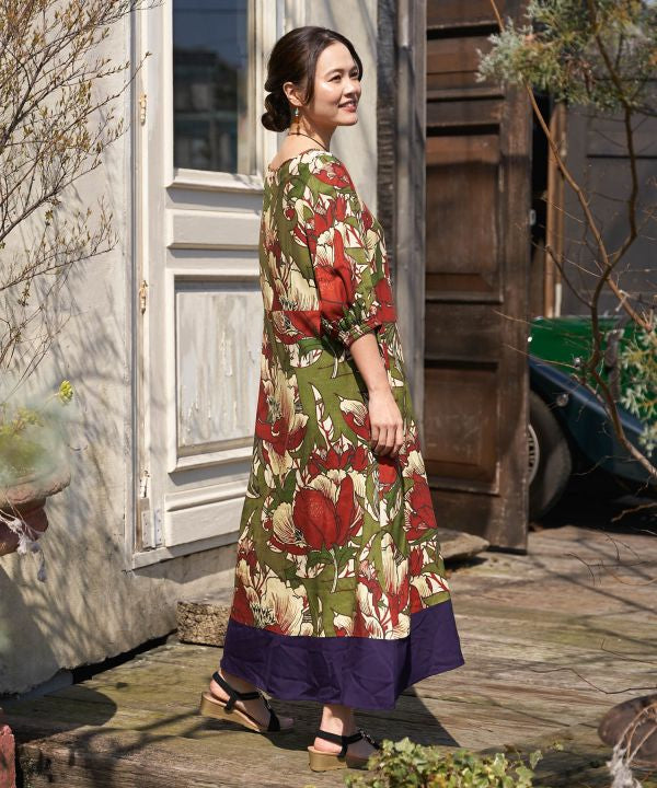 Vintage European Like Dress Be Ecru