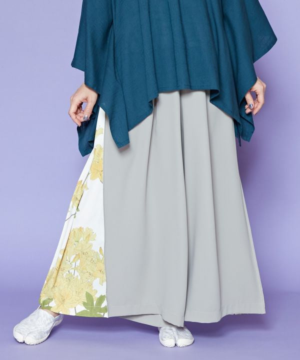 HANA-HANGA HAKKAKE Wide Pants - Ametsuchi