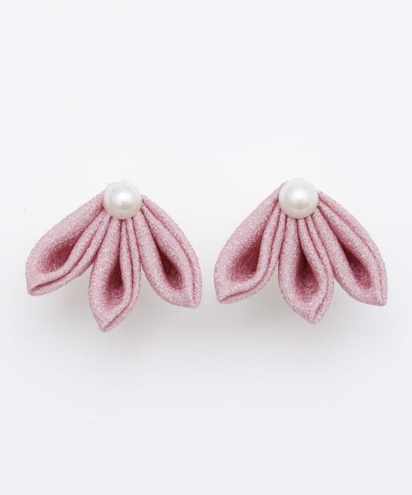 TSUMAMI ZAIKU Flower Petals Earrings - Ametsuchi