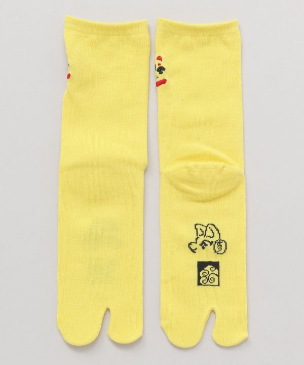 KAYA x NAKAMURA KYOKO - Fox Tabi Socks 23-25cm - Ametsuchi