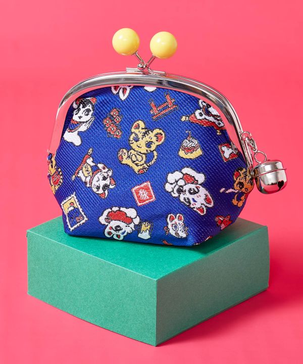 KAYA x NAKAMURA KYOKO - Gamaguchi Glasp Pouch - Ametsuchi