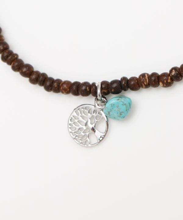 Collier Vintage En Bois - Bijou Occasion, Style Naturel Et Bohème