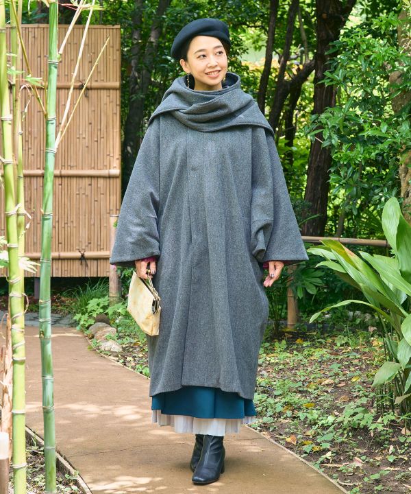 FUYUBIYORI - TONBI Coat - Ametsuchi