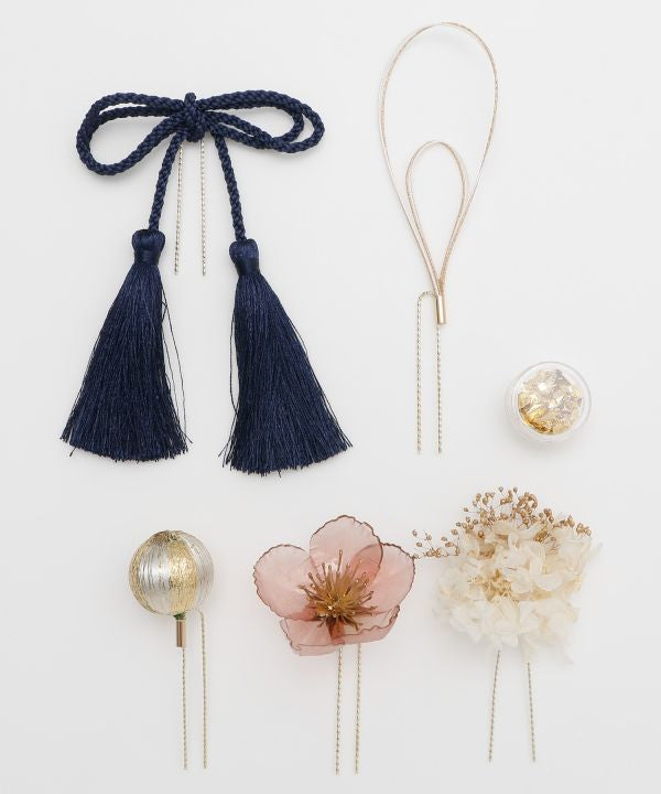 アクセサリー HANA SAKURA HANA YUI - Hair Accessory Set - Ametsuchi