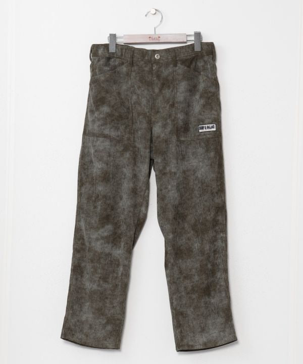 SURF＆Palms Wide-Wale Corduroy Pants for Men - Ametsuchi