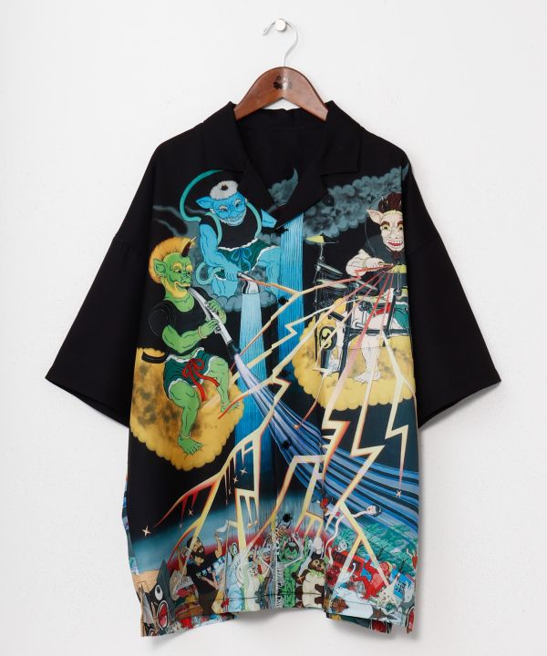 Kaya x Suzuki Hyottoko Shirt - Ametsuchi