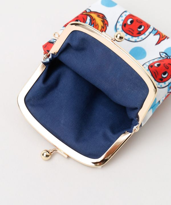 Kaya x Suzuki Hyottoko Gamaguchi Pouch - Ametsuchi