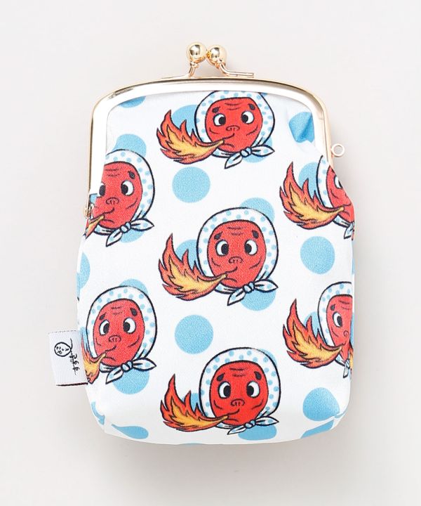 Kaya x Suzuki Hyottoko Gamaguchi Pouch - Ametsuchi