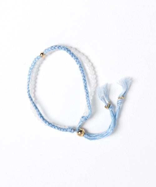 INDIGO Dye Hemp Cotton Bracelet