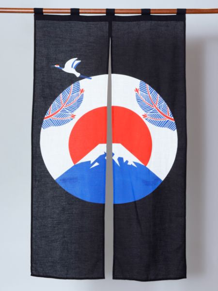 Modern Japanese Design NOREN Door Curtain - Ametsuchi