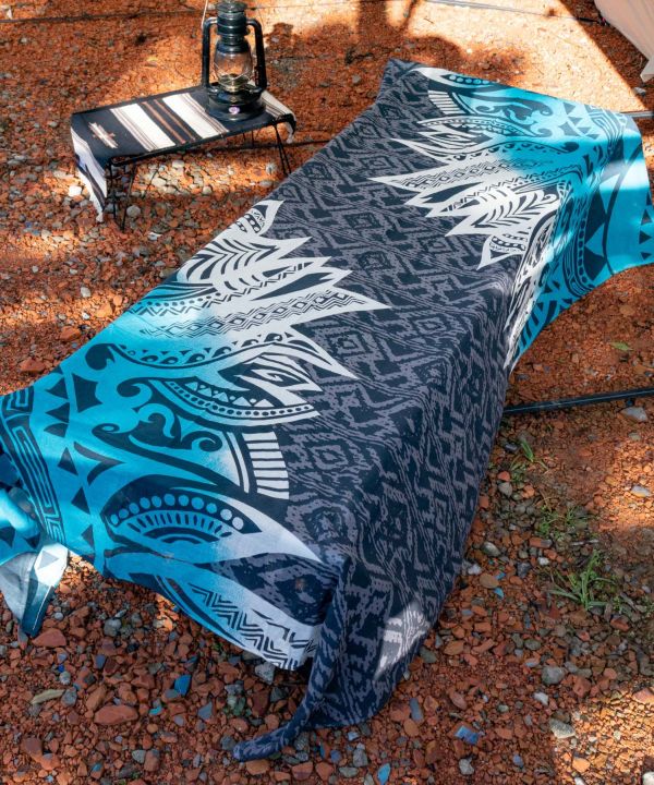 Navajo Feather Pattern Bed Cover | Multi Cloth
