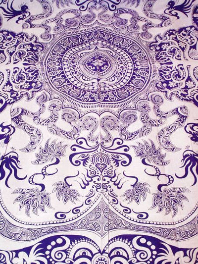 Tribal Mandala Cotton Bed Cover