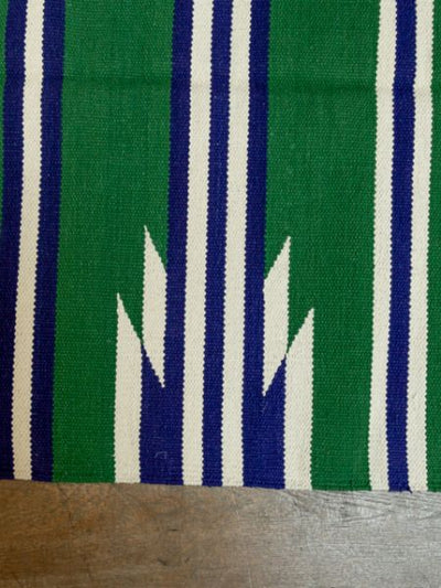Hand Woven Navajo Pattern Rug - M