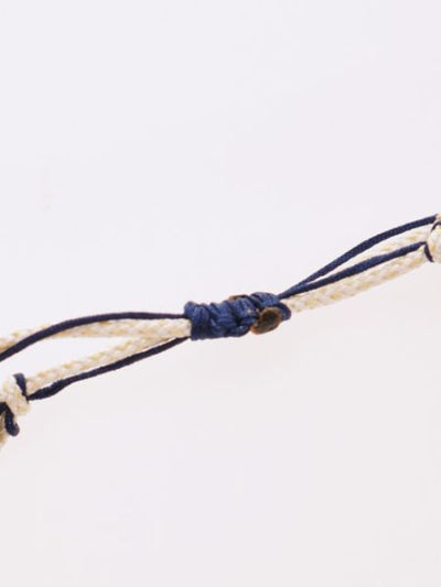Birthstone Silk Braid Anklet- OCT