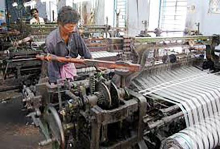 印度南部的Madras格子梭織面料