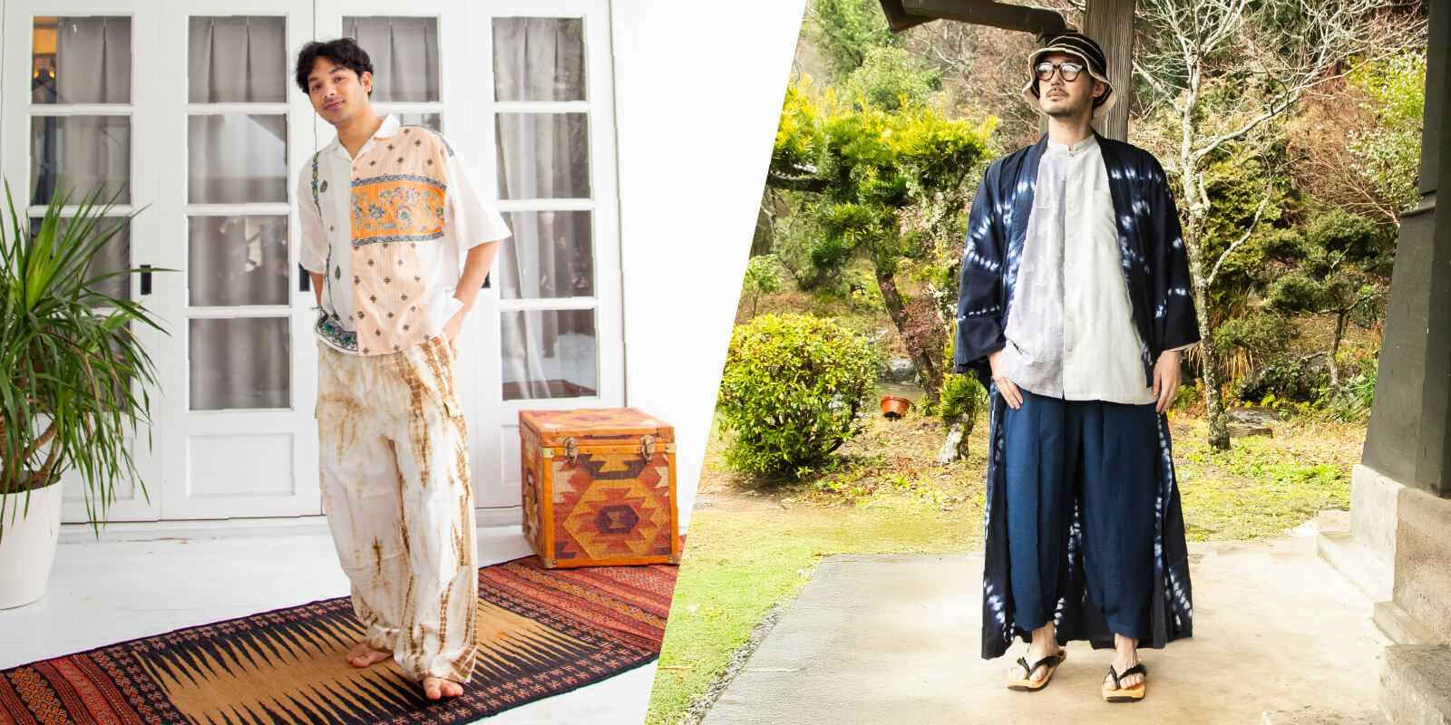 Modern Japanese Style & Boho Men's Fashion | Ametsuchi Modern Japanese Style & Boho Men's Fashion | Ametsuchi
