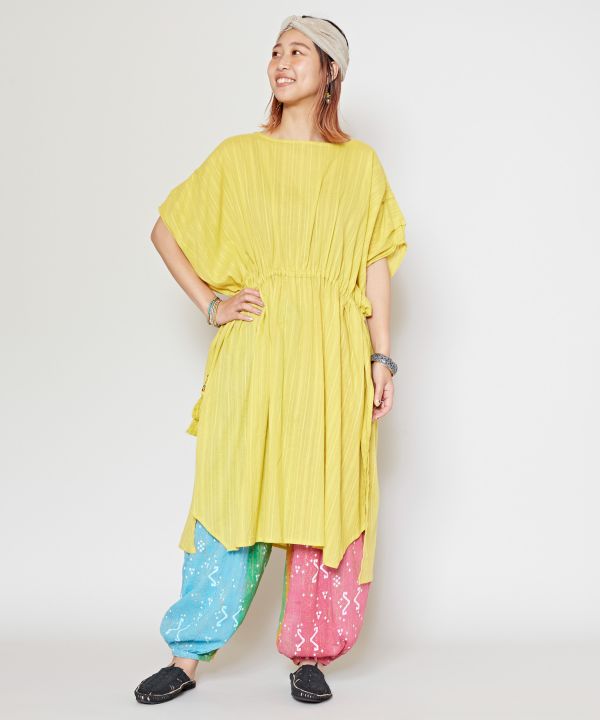 Long Slit Oversized Kaftan Dress