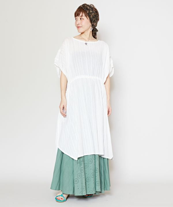 Long Slit Oversized Kaftan Dress
