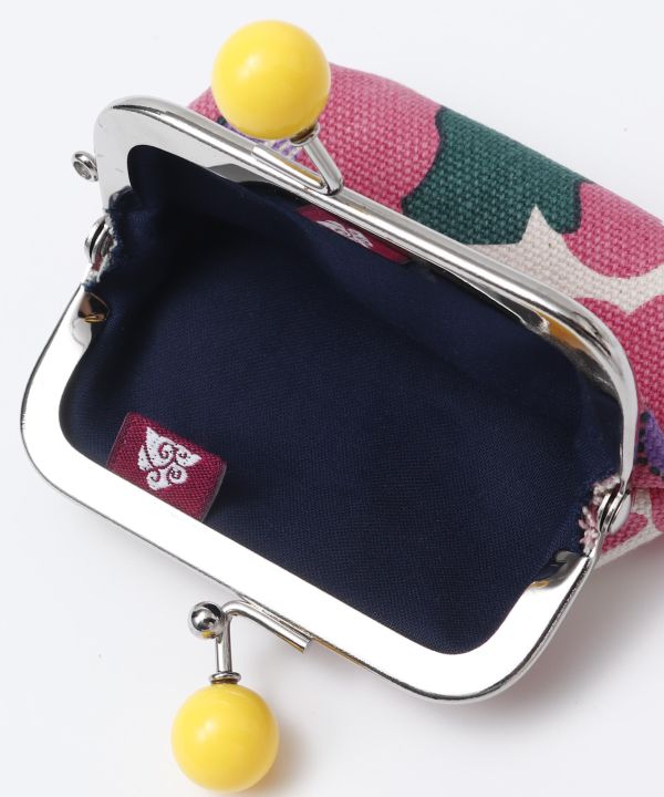 HANA KOROMO - Floral Small GAMAGUCHI Purse