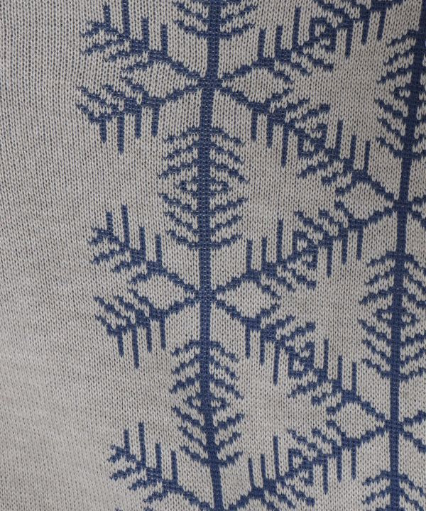 Japanese Crest Motif Knitted KIMONO Cardigan by Kaya - Ametsuchi