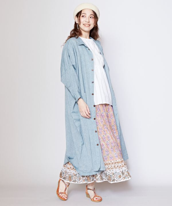 Nepalese Cotton Unisex Long Shirt