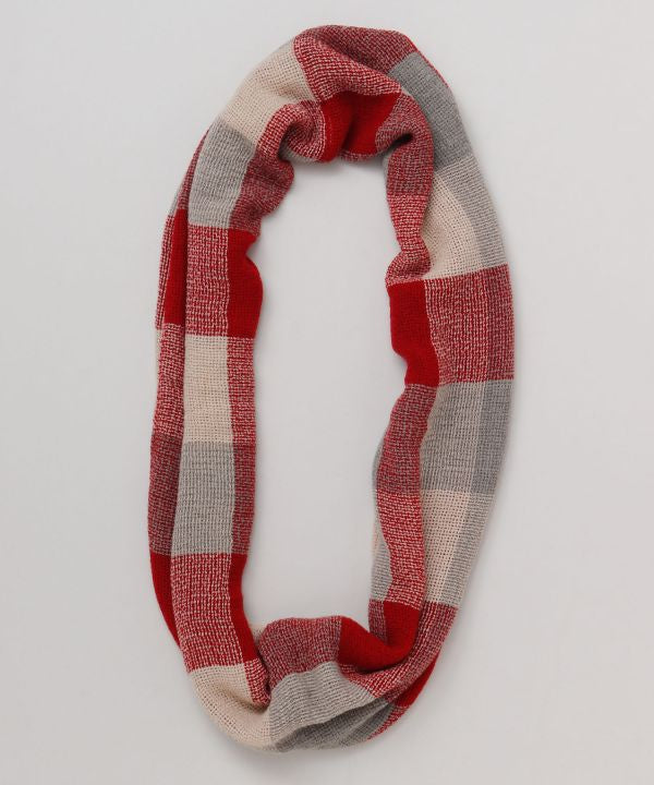 Plaid Volume Snood