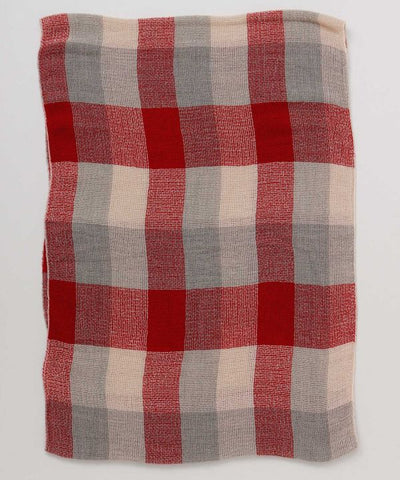 Plaid Volume Snood by AMINA - Ametsuchi