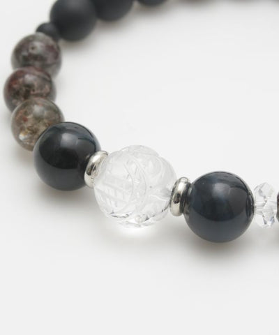 UNRYU - Blue Tiger Eye Bracelet Bangles & Bracelets by 岩座 - Ametsuchi