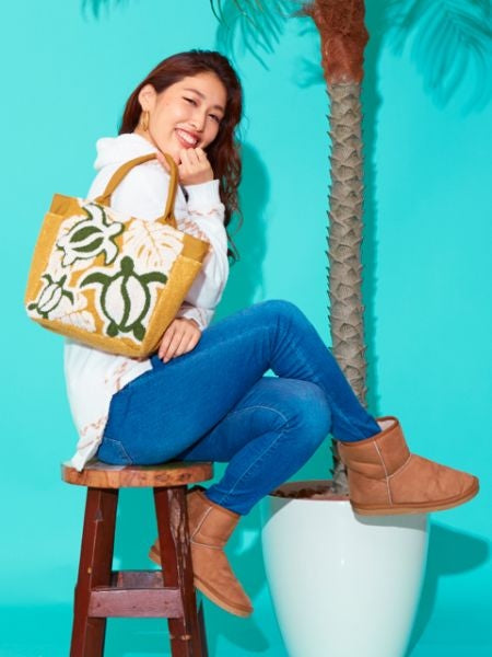 Hawaiianische Chenille-Stickerei-Tasche