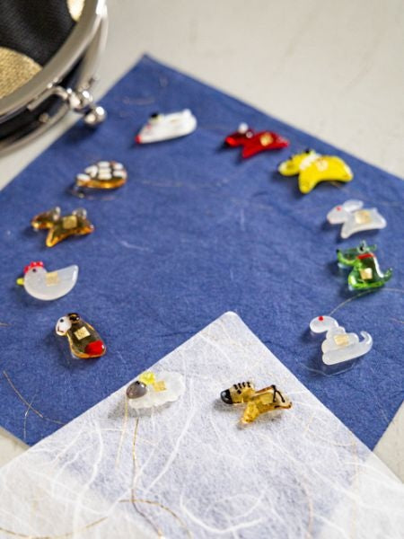 ETO - Gold Leaf Zodiac Charm by Kaya - Ametsuchi