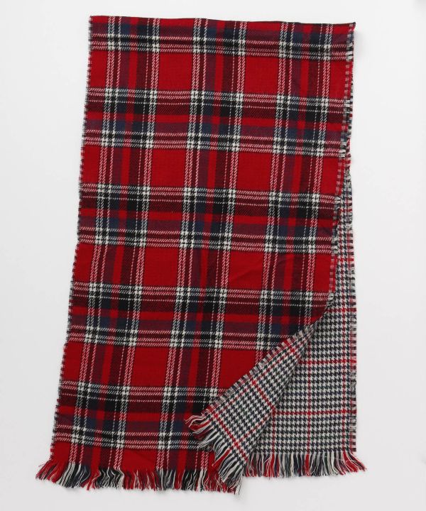 Chal doble a cuadros