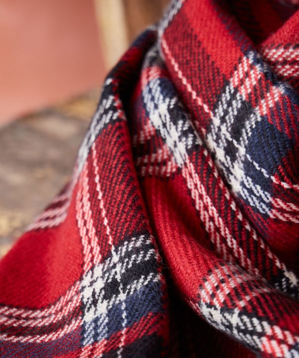 Chal doble a cuadros