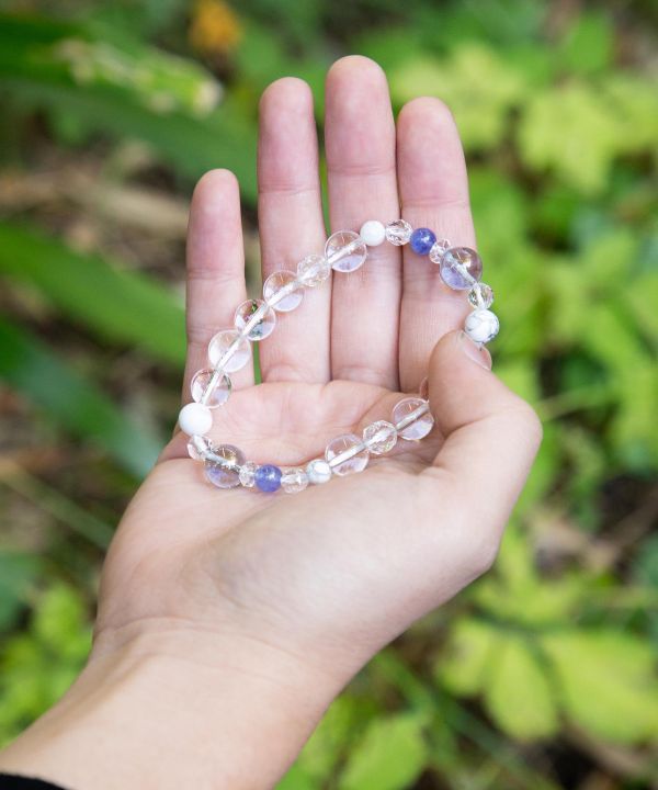 HOSHI KAGAMI Tanzanite Bracelet Bangles & Bracelets by 岩座 - Ametsuchi