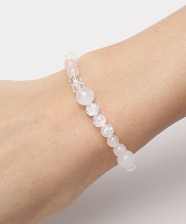 SOSO - Rose Quartz Bracelet Bangles & Bracelets by 岩座 - Ametsuchi