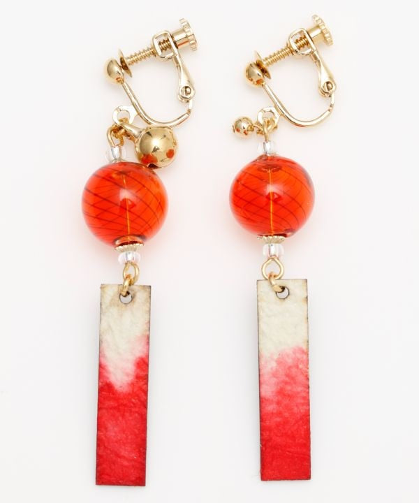 FURIN Wind Chime Clip Earrings