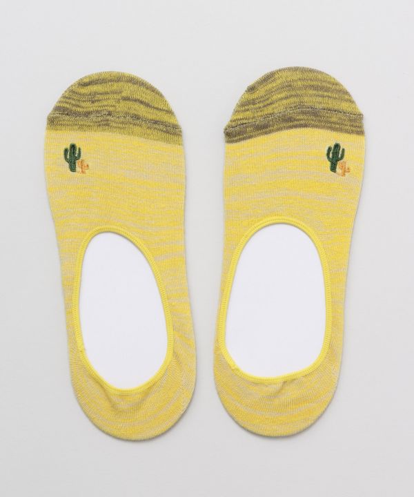 Embroidered Low Cut Socks 25-28cm