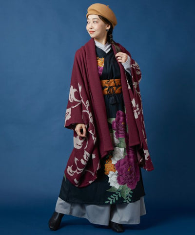 TSUTA-KAZURA Knit KIMONO Cardigan