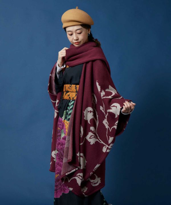 TSUTA-KAZURA Knit KIMONO Cardigan