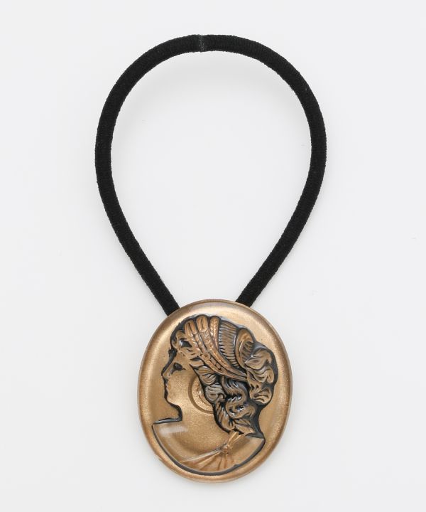 Bohemia Glass Cameo Hair Tie