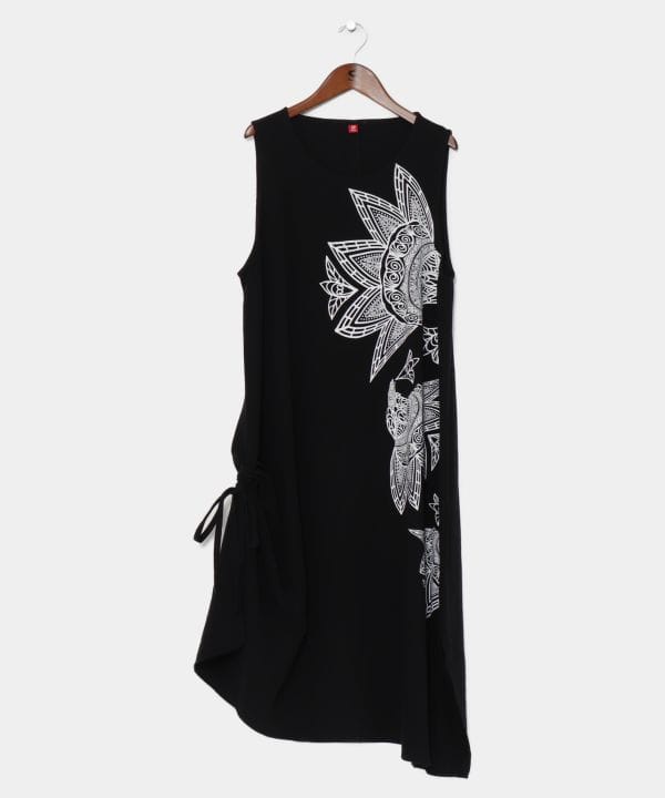 Damascene Cotton Dress Dresses by AMINA - Ametsuchi