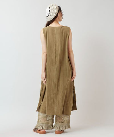 Damascene Cotton Dress Dresses by AMINA - Ametsuchi
