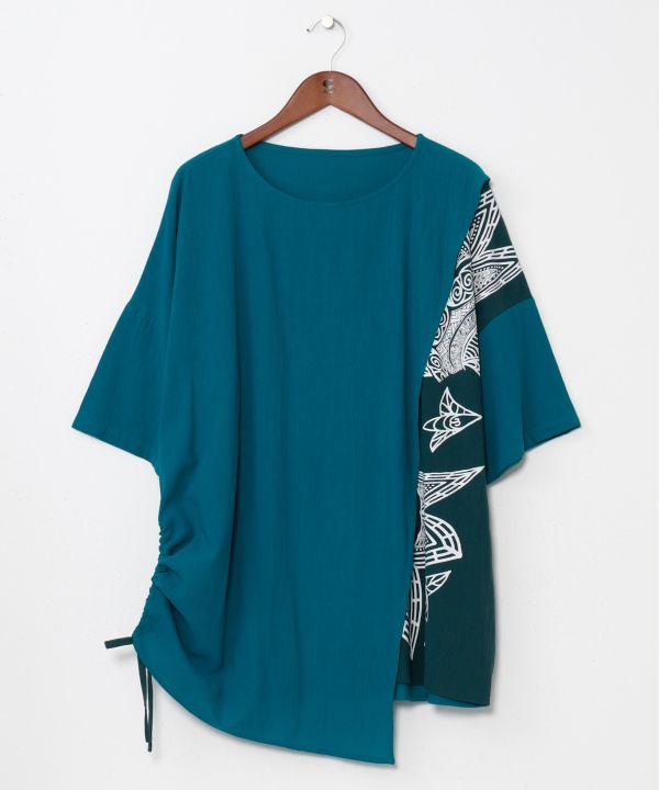 Damascene Layered Top Tops by AMINA - Ametsuchi