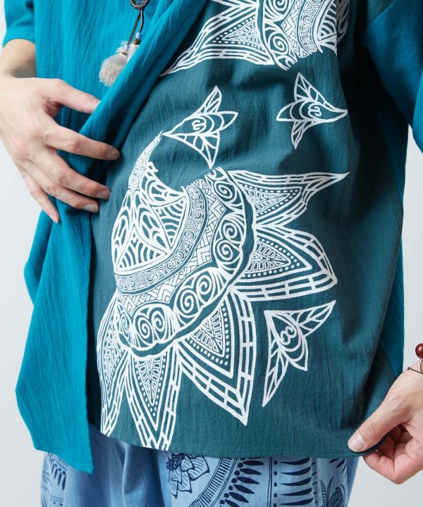 Damascene Layered Top Tops by AMINA - Ametsuchi