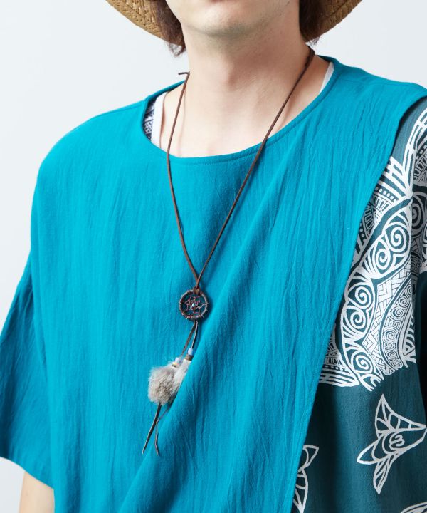 Damascene Layered Top Tops by AMINA - Ametsuchi