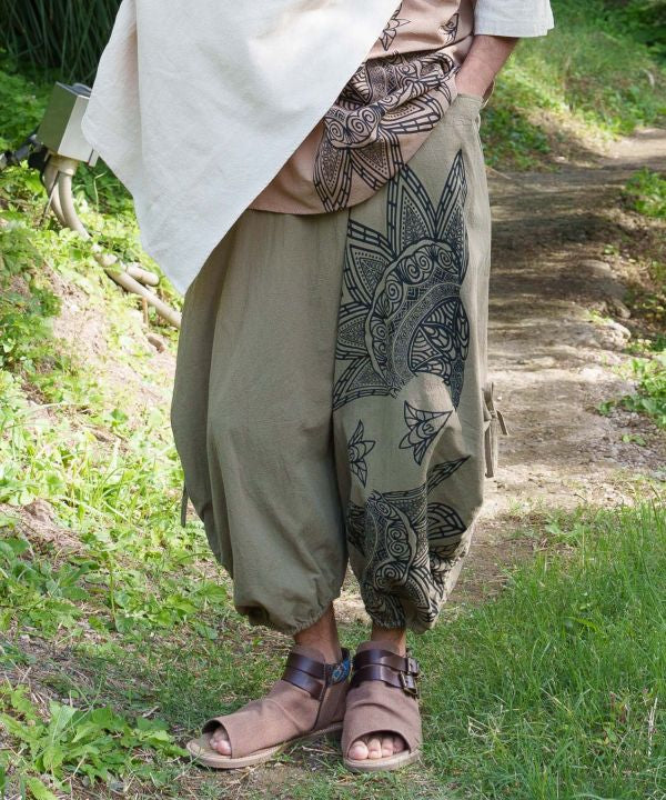 Damascene Wide Pants Pants & Shorts by AMINA - Ametsuchi