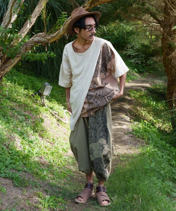 Damascene Wide Pants Pants & Shorts by AMINA - Ametsuchi