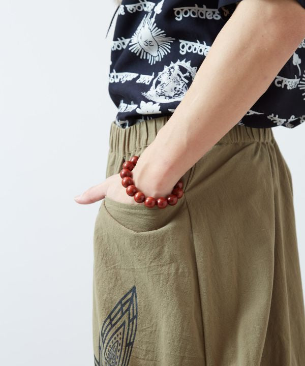 Damascene Wide Pants Pants & Shorts by AMINA - Ametsuchi